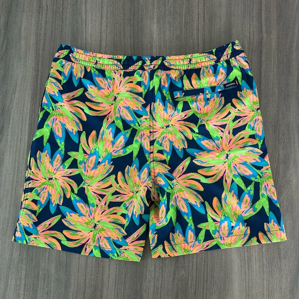 chubbies vibrant floral